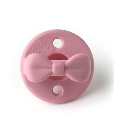 Itzy Ritzy Sweetie Soother Silicone Pacifiers (2 Pack) - Safe for 0+ Months, Cute Bow Design - Buy Online on GoSupps.com