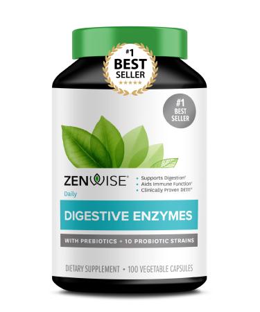 Zenwise Health Digestive Enzymes 100 Vegetarian Capsules