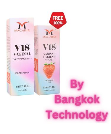 MACARIA V18 Virgin Vaginal Tightening Cream Gel & Wash - Revitalize Intimacy Enhance Confidence - Buy Online on GoSupps.com