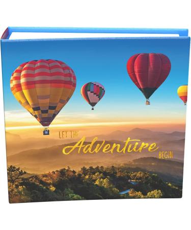 6x4 Memo Slip-In Photo Album - Holds 200 Photos - Hot Air Balloon Design - Buy Online on GoSupps.com