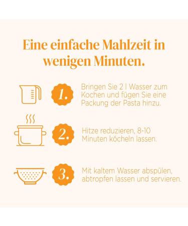 FoodArt Explore Cuisine Bio Penne from red lentils glutenfree pasta from lentil flour vegetable protein pasta without additives ideal for celiac disease vegan 6 x 250 g 250 g 6er Pack - Buy Online on GoSupps.com