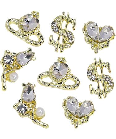 Nail Butterflies - Small Nail Gems - Crystals Large Rhinestones Bow for Nail Art Beauty Design Decoration Craft Jewelry DIY Dalian - Buy Online on GoSupps.com