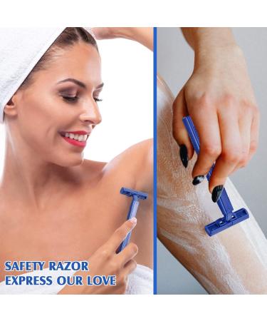 288 Disposable Twin Blade Razors - Individually Wrapped Stainless Steel for Men & Women | Hotel & Travel Beauty Supplies - Buy Online on GoSupps.com