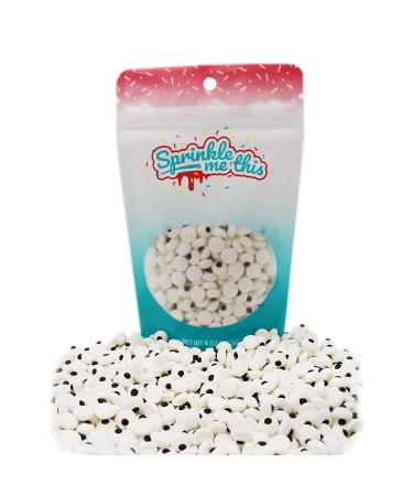 Spooky Eye Toppers - 4 oz Resealable Stand Up Candy Bag for Halloween Baking Decorations - Buy Online on GoSupps.com