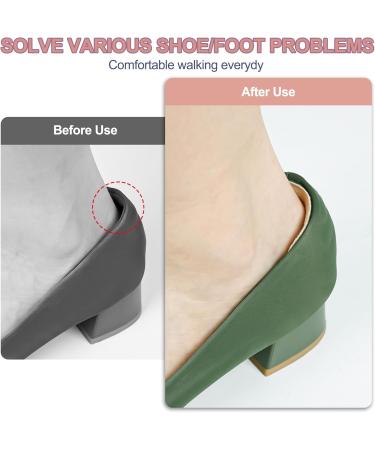 6 Pairs Premium Heel Cushion Pads - Prevent Pain & Blisters | Shoe Inserts for Men & Women - Buy Online on GoSupps.com