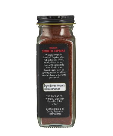 Organic Smoked Paprika 2.4 oz. Jar - Watkins Gourmet Spice, 3-Pack - Buy Online on GoSupps.com