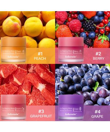 Hydrating Lip Sleeping Mask - Intensive Moisturizing Night Balm for Dry & Cracked Lips (PEACH) 0.7 OZ - Buy Internationally - Buy Online on GoSupps.com
