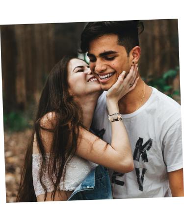 DIYEAH 6pcs Beaded Bracelet The Gift Trendy Gifts Lockets Boho Gifts Boho Decor Handmade Bracelet Vintage Bracelet Charm Bracelets Portable Combination Accessories Decorate Travel Pendant 6.50X6.50X0.50CM Black - Buy Online on GoSupps.com