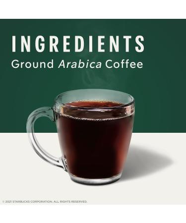 Starbucks Pike Place Roast Ground Coffee (12oz) - Buy Online on GoSupps.com