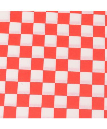 DEKAIM Checkered Deli Paper Sheets - 240 Waxed Inserts for Food Baskets | Perfect for Packing Bread & Sandwiches - International Shipping Available - Buy Online on GoSupps.com