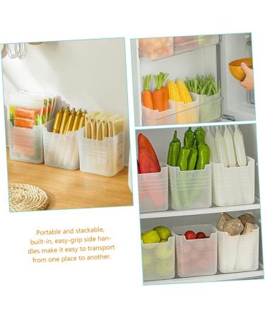 6pcs Box Fridge Crisper Sauce Storage Refrigerator Organizer Container Door Case Side - Buy Online on GoSupps.com