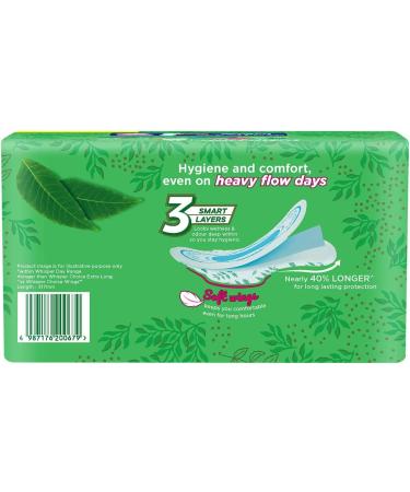 Whisper Ultra Clean XL+ Sanitary Pads for Women - 30 Napkins - Buy Online on GoSupps.com