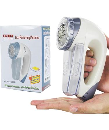 High-Quality Fabric Shaver for Clothing | Sweater Pill Remover with Storage Box & 3 Gear Lint Remover (No Battery - Buy Online on GoSupps.com