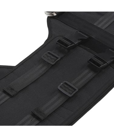 HOHXFYP Back Stretcher Lumbar Traction Device Adjustable Thoracic Back Decompression Harness with Underarm Pad Spinal Back Belt for Multiple Position Stretching (M) Medium Black - Buy Online on GoSupps.com