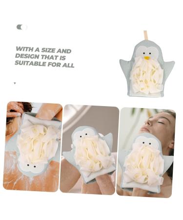 Adult Double-Sided Cartoon Bath Flower Wipes & Scrubbing Gloves - Cute Bath Products for Gentle Skin Cleaning - Buy Online on GoSupps.com