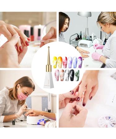 Nail Gel | Rhinestone Glue Gel 10ml | Professional Floral Liquid Easy to Use for Beginners & Enthusiasts | For Home Manicure Salon Travel Women & Girls Everyday Style - Buy Online on GoSupps.com