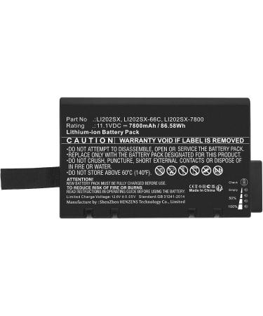 Synergy Digital Equipment Battery for AeroTrak LI202SX-7800 | 11.1V 7800mAh Li-ion | Ultra High Capacity Replacement Battery - Buy Online on GoSupps.com