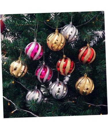 Cabilock 12 Pcs Christmas Hanging Balls Shatterproof Christmas Balls Christmas Ball Pendant Snowball Prom - Buy Online on GoSupps.com