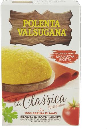 Buy 6x Valsugana Yellow Quick Polenta 375g - 100% Italian Corn Flour Gluten-Free Classic Taste Fast Cooking - Buy Online on GoSupps.com