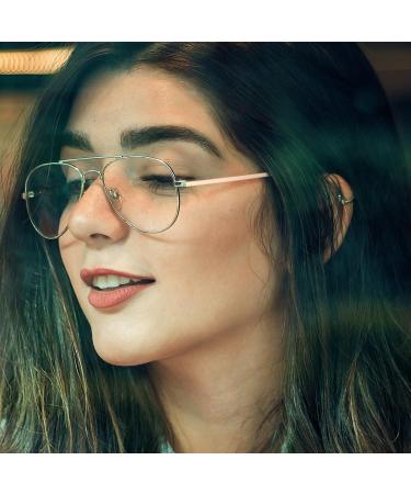 Shop Gleavi Metallic Sunglasses | Universal Replacement Bars for Thin Metal Frames - Myopia & Sonnen Glasses in Ros gold - Buy Online on GoSupps.com