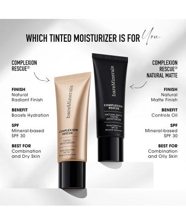 Complexion Rescue Natural Matte Tinted Moisturizer Chestnut 09 Vegan Cruelty-Free & Dermatologist-Tested - Buy Online on GoSupps.com