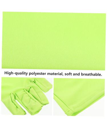 POPETPOP 1 Pair Nail Gloves Fingerless Uv Sun Gloves Manicure Art Gloves Nails Uv Shield Glove Gloves for Nails Nail Polish Gloves Oveglove Polyester Ultra Violet Light Mj03 Sun Protection 25X9X0.4CM - Buy Online on GoSupps.com