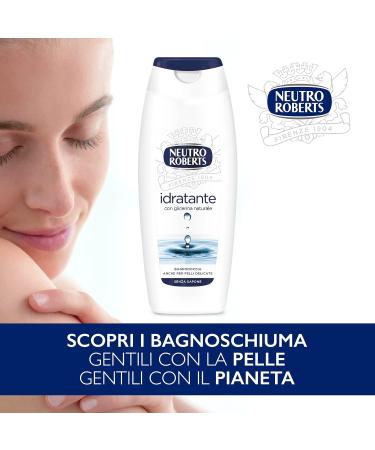 Neutro Roberts Idratante Moisturizing Bath Foam 700ml | Natural Glycerin - Italian Import | Shop Internationally - Buy Online on GoSupps.com