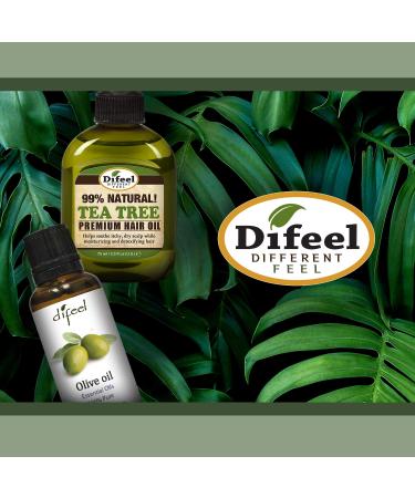Difeel 100% Pure Tea Tree Oil - 1 oz Essential Oil for Skin & Hair | International Shipping Available - Buy Online on GoSupps.com
