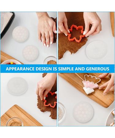 Zerodeko 12 Pcs DIY Silicone Mold Creative Cookie Mold DIY Baking Moulds Hand Mold Chocolate Silicone Molds Mini Chocolate Soap Candle Molds Bakeware Mold Silica Gel Simple Cake Mold White 8X8X1.5CMx6pcs Whitex6pcs - Buy Online on GoSupps.com