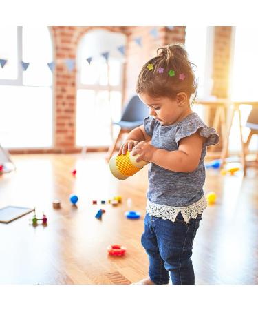 MOODKEY 100PCS Kids Hair Clips - Cute Daisy Flower Mini Claw Clips for Girls in Random Candy Colors - Buy Online on GoSupps.com