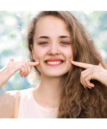 Cheek exercise Facial muscle trainer for a beautiful hollow smile Stewardess supplies for sleeping working reading studying typing Orange - Buy Online on GoSupps.com