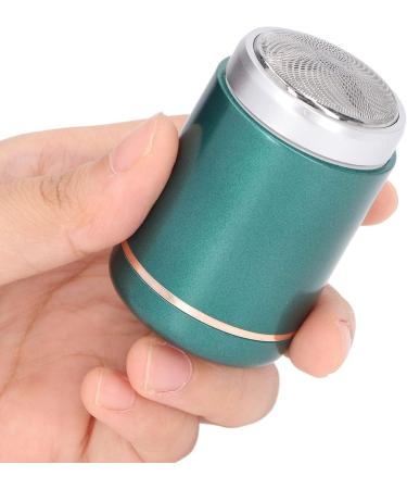 Electric Beard Trimmer Mini Beard Trimmer USB Charging ABS Aluminum Alloy Portable 3W LED Indicator for Home (Green) - Buy Online on GoSupps.com