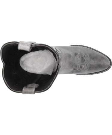 Laredo Men's Harding Waxed Leather Cowboy Boots - Grey (10.5 X-Wide) - Buy Online on GoSupps.com