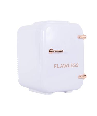 Finishing Touch Flawless Mini Beauty Fridge for Makeup and Skincare, White, 4 Liter