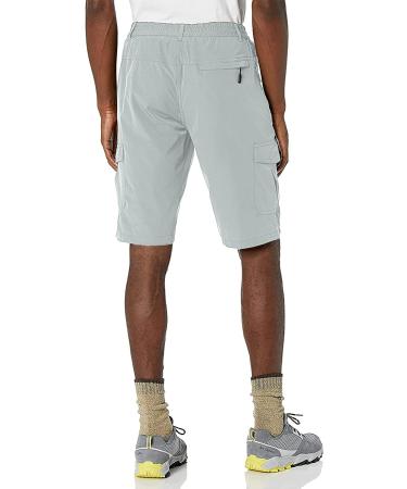 Men's Quick Dry Bermuda Stretch Cargo Shorts - Light Grey - Size Medium - Buy Online on GoSupps.com