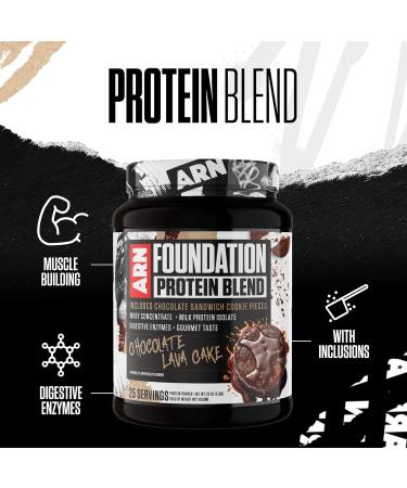 Arms Race Nutrition | ARN | Foundation Protein Blend (2 Pounds Vanilla Waffle Cone) Vanilla Waffle Cone 2 Pound (Pack of 1) - Buy Online on GoSupps.com