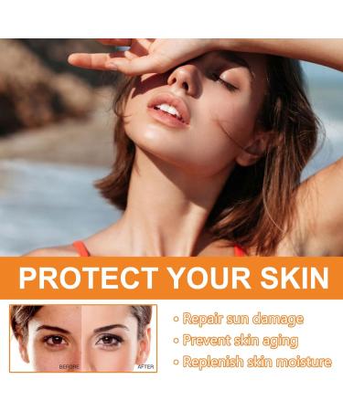 Sunscreen Spf 100 - Face Sunscreen - Waterproof Moisturiser with Spf 100 - UVB/UVA Protection Sun Cream - Factor 100 Sun Cream anti Wrinkle Prevent Sunburn&Taning 50g - Buy Online on GoSupps.com