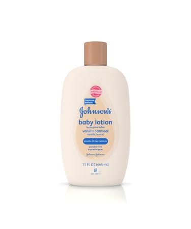 Johnson's Baby Vanilla Oatmeal Soothing Lotion  15 Ounce