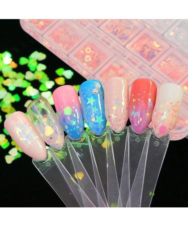 Airsmall 26stk. Nail Sticker Set - Glitter & Sequin Nail Art for Women | Rhinestones & Nail Film for Stunning Manicure Designs - Buy Online on GoSupps.com