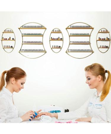 Pr sentoir Mural en m tal pour Vernis Ongles tag re combin e pour Salon de manucure (Noir C) Noir C - Buy Online on GoSupps.com