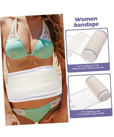 NOLITOY 3 Rolls Cotton Bandage for Women - Breathable Postpartum Corset & Home Accessory - Portable Bandage for Comfortable Support - Buy Online on GoSupps.com