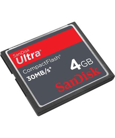 SanDisk Ultra CompactFlash 4GB Memory Card | SDCFH-004G-U46 | 30MB/s Speed - Buy Online on GoSupps.com