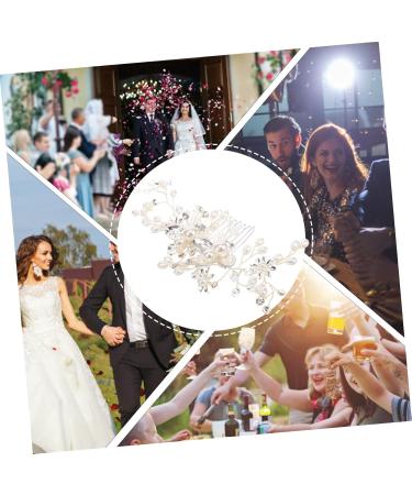 Housoutil Bridal Comb Flower Girl Hair Accessory Wedding Headpiece Girls Hair Accessory Crystal Hair Comb Hair Accessory for Girls Bridal Headdress Tiara Manual Alloy Hair Accessories Bride - Buy Online on GoSupps.com