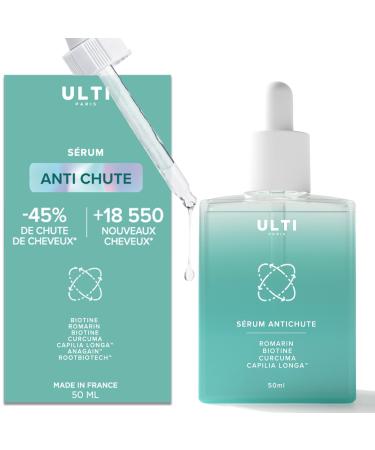 s rum anti-chute -45% de chute +18550 cheveux en 3 mois. Biotine + Romarin + Capilia Longa Renforce et Densifie. Homme et Femme.