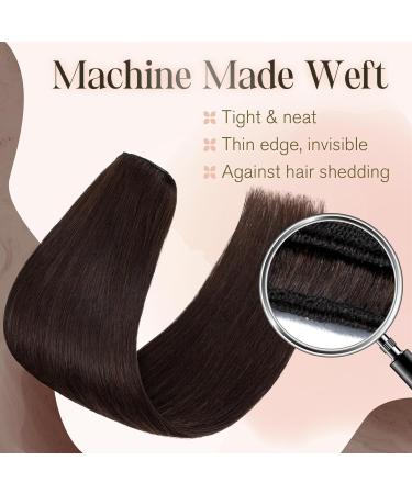 Brown Clip in Hair Extensions Real Human Hair 22 Inch 75g Hair Extensions Clip in 8 Pieces Clip in Hair Extensions - Buy Online on GoSupps.com