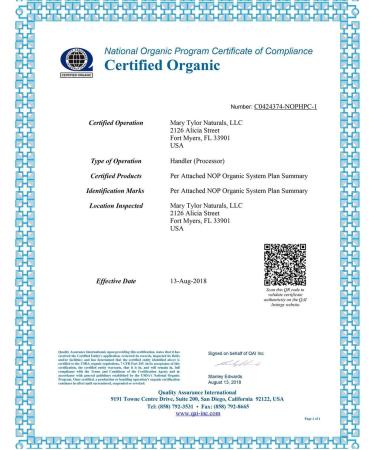 Organic Thyme Essential Oil (1 oz) USDA Certified | Premium Therapeutic Grade, 100% Pure & Natural - Mary Tylor Naturals - Buy Online on GoSupps.com
