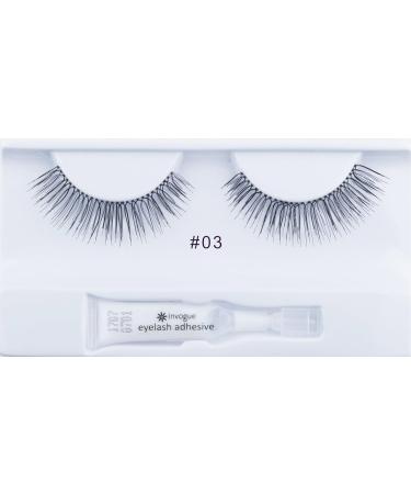 Invogue Naturalise False Eyelashes #3 - Buy Online on GoSupps.com