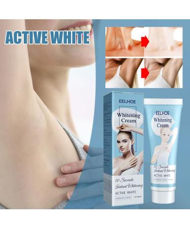 Underarm Whitening Cream Natural Armpit Whitening Cream Effective Body Skin Lightening & Brightening Cream for Knees Elbows Sensitive & Private Areas Whitens Nourishes Restores Skin - Buy Online on GoSupps.com