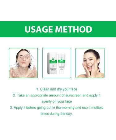 Face and Body Sunscreen for Women Sunscreen Cream SPF 50+ Sun Screen Lightweight Non-Sticky Sun Screen 2.12 OZ - Buy Online on GoSupps.com