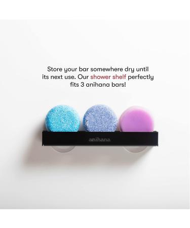 ANIHANA Lavender Rosemary Shampoo Bar - Deep Cleansing for Fine & Oily Hair | 2.29 oz (Up to 80 Washes) - Buy Online on GoSupps.com